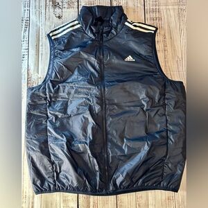Adidas Men's Navy Quilted Vest